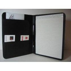 Custom Logo Leatherette Padfolio