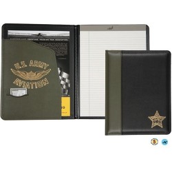 Custom Logo Metro Letter Size Pad Folio