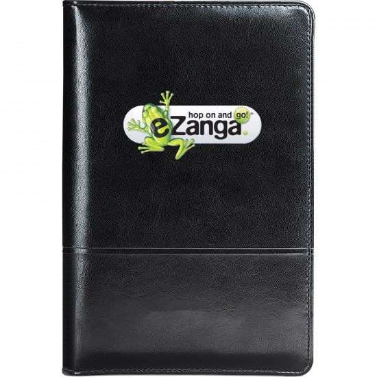 Custom Logo Windsor Reflections Jr. Zippered Padfolio